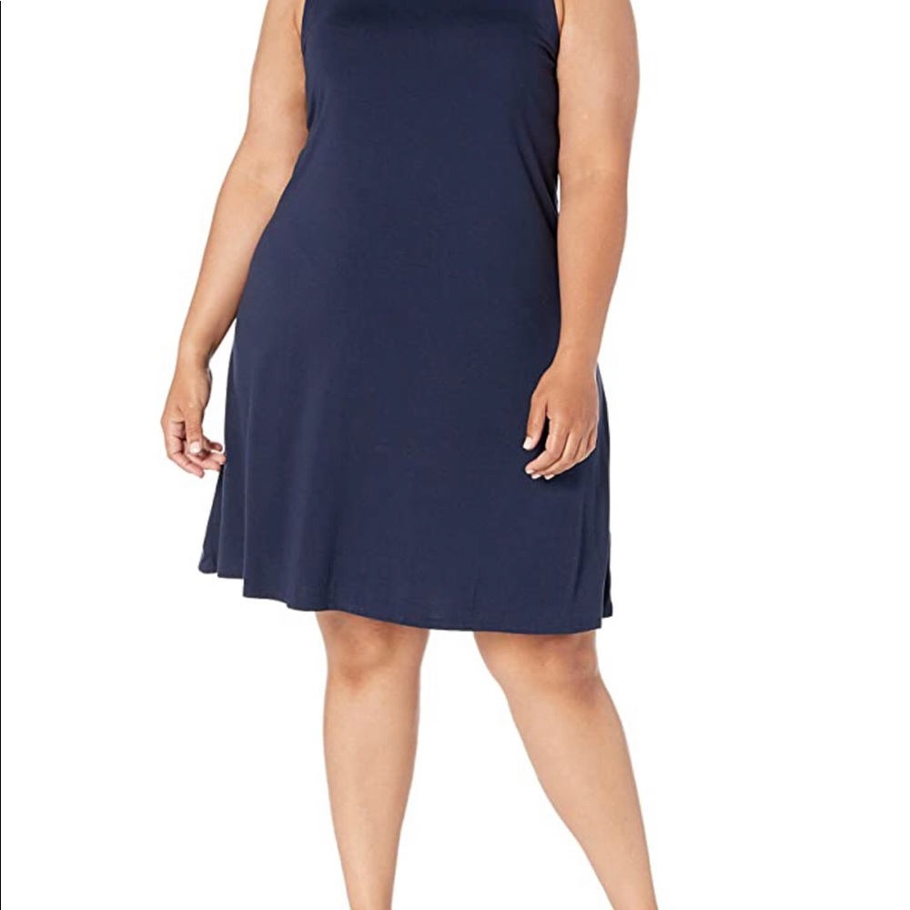 Women's Plus Size Tank Swing Dress 1X size